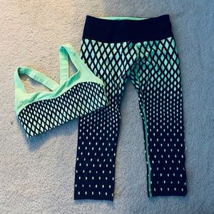 Lorna Jane bra and legging set